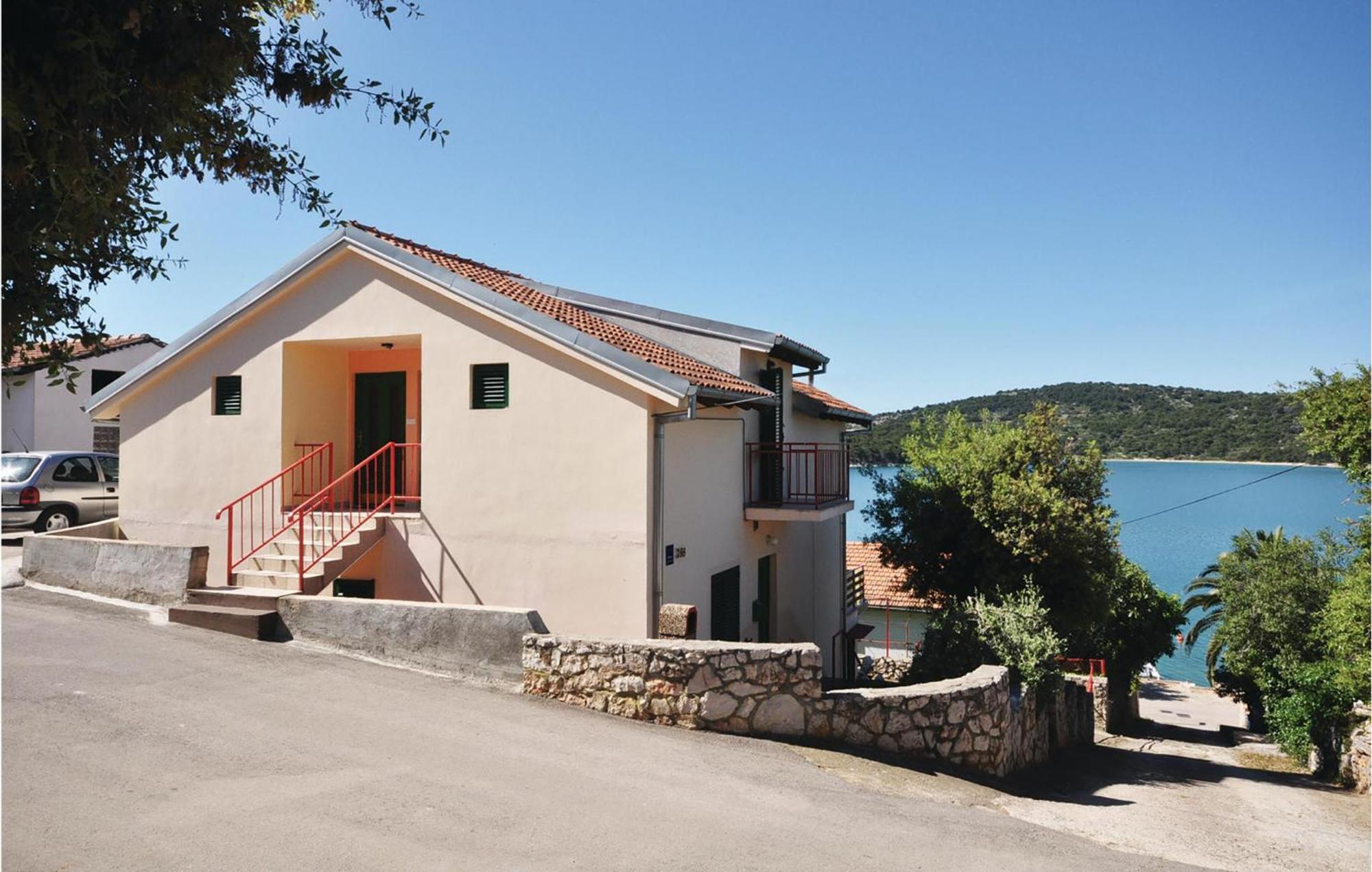 Gorgeous Apartment In Tisno With Kitchen Exterior foto